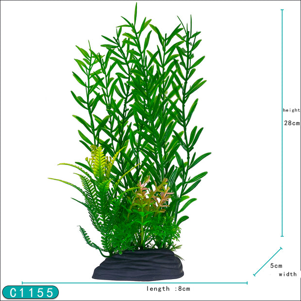 Big Kahuna 11 inch Small Base Plastic Plants