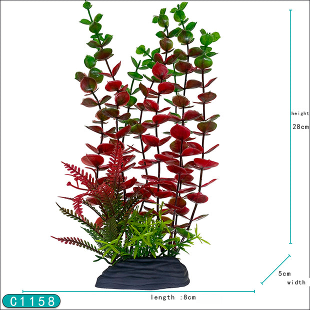 Big Kahuna 11 inch Small Base Plastic Plants