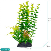 Big Kahuna 11 inch Small Base Plastic Plants