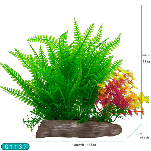 Big Kahuna 11 inch Large Base Plastic Plants