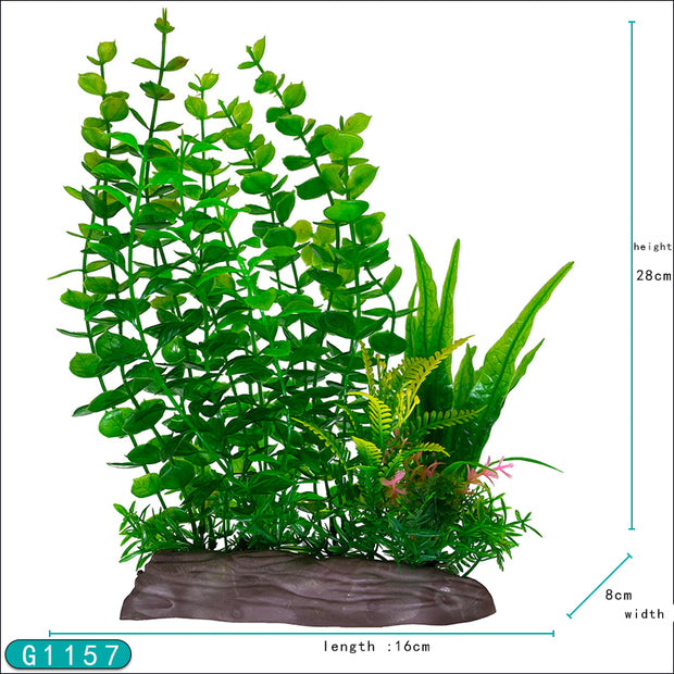 Big Kahuna 11 inch Large Base Plastic Plants