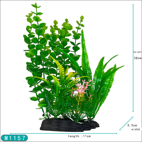 Big Kahuna 11 inch Medium Base Plastic Plants