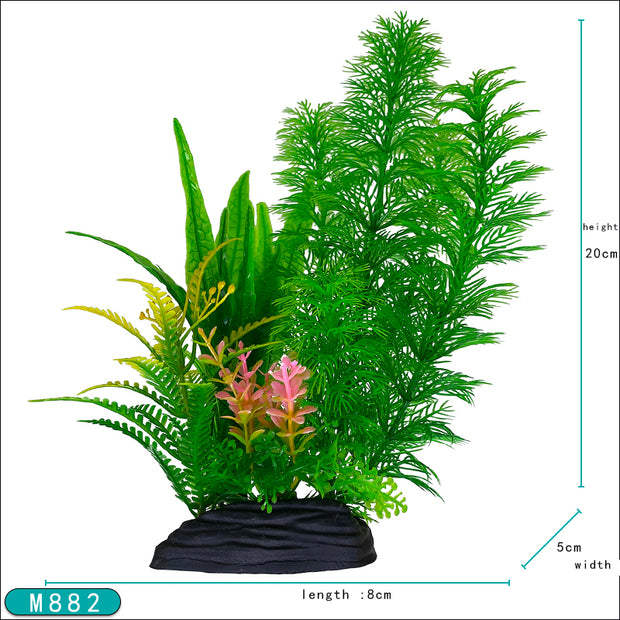 Big Kahuna 8 inch Medium Base Plastic Plants