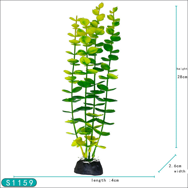 Big Kahuna 11 inch Extra Small Base Plastic Plants (6 pack)