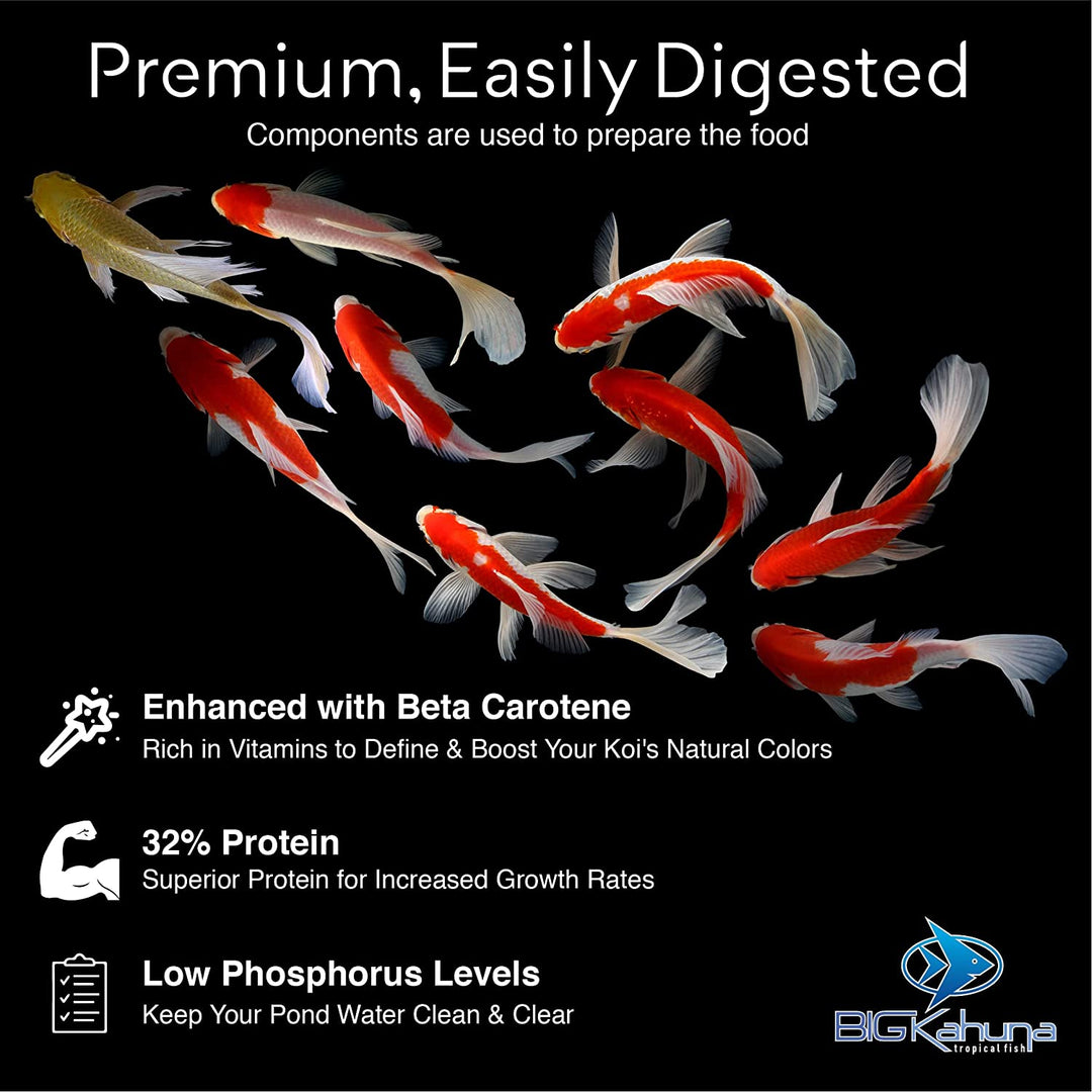 Big Kahuna Premium Koi Food Big Kahuna Tropical Fish